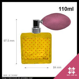 ขวดสเปรย์ฉีดน้ำขวดน้ำหอมแก้วทรงสี่เหลี่ยมขนาด110มล. - Product Image 3