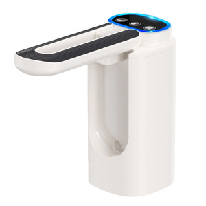 Portable Bottled <b>Water</b> Dispenser <b>Pump</b> <b>Electric</b> Plastic Housing Black And White Foldable <b>Water</b> <b>Pump</b> For Household Use - Product Image 5