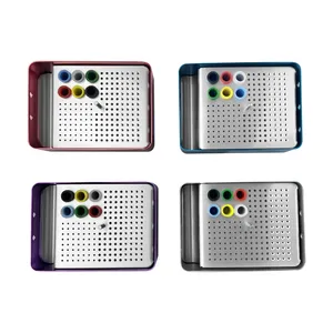 Caja de 180 orificios para fresas dentales y limas endodónticas, esterilizable en autoclave, suministros dentales - Product Image 2