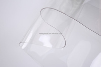 Film plastique PVC transparent super clair, écologique, durable, imperméable, épaisseur 0,2-1,0 mm, en rouleau, pour la découpe de carreaux de sol