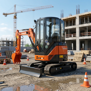 Earth Moving Japanese Used Excavator Hitachi Zx35 Zx35u 3.5 Ton Mini Excavator Hitachi 35 - Product Image 1
