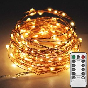 Guirlande lumineuse LED dimmable à 8 modes, 10M, 20M, 100, 200 LED, pour mariage, Noël, fête, vacances - Product Image 1