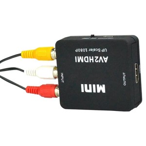 Mini Convertidor RCA <span class=keywords><strong>a</strong></span> AV <span class=keywords><strong>a</strong></span> HD, Adaptador AV2HD para VCR, DVD, Alimentación por USB, Compatible con 720P/1080P, Accesorios de <span class=keywords><strong>Audio</strong></span> y <span class=keywords><strong>Video</strong></span> - Product Image 5