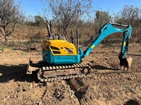 Excavadoras usadas Kubota U17 con alta eficiencia y transmisión hidráulica se venden bien en Liby