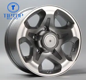 16X7.0 16x8.0 inç 5x150 6x139.7 yeni araba alaşım jantlar aros oto jant gümüş japon araba için fit Land Cruiser