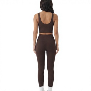 Leggings de sport très demandés en Spandex, pantalons d'entraînement moulants pour fitness, yoga et course, en tissu doux et respirant avec effet ventre plat - Product Image 3