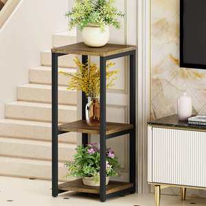 Hot Sales Wohnzimmer Balkon Garten 3 <span class=keywords><strong>Tier</strong></span> Metall Modern Flower Storage <span class=keywords><strong>Plant</strong></span> Regal halter Indoor <span class=keywords><strong>Plant</strong></span> <span class=keywords><strong>Stand</strong></span> - Product Image 3