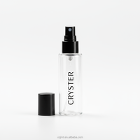 Vente en gros d'usine, flacons de parfum miniatures en verre transparent écologiques et recyclables, 2 ml à 10 ml, diffuseur de roseaux, couvercle vide, couleur personnalisée