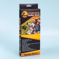 Proveedor de Alibaba, Diseño de Caja Personalizada, Impresión de Cajas de Cartón para Selfie Stick con Orificio para Colgar
