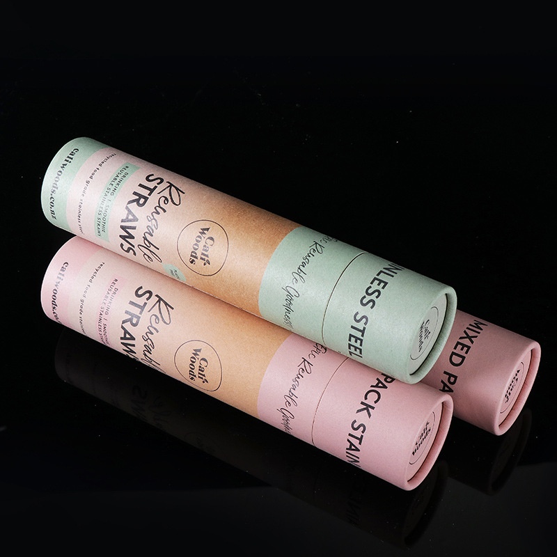 Customized logo Gift Packaging Paper Tube Bio-Degradable Paper Tube Food Tea Paper Tube Packaging