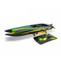 Catamarán TFL Mini Zonda Cat 1123 de 69 cm, Pequeño, con Doble Motor, Control Remoto Eléctrico, Casco de Fibra de Carbono, Listo para Usar (RTR)