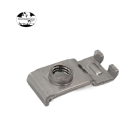Support de montage en métal robuste avec insert fileté pour applications automobiles