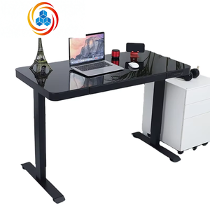 Escritorio Gaming RGB de Diseño Moderno con Ajuste Eléctrico de Altura, Giratorio y Extensible para Dormitorio, Estudio u Oficina, de Lujo y Sólido - Product Image 4