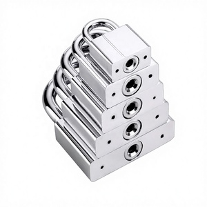 Steel Marine Long Shackle Safety Outdoor Water Rust Proof Anti Pry Door Lock 60mm <b>Yacht</b> Boat Hardware Accessories Steel Sa - Product Image 5