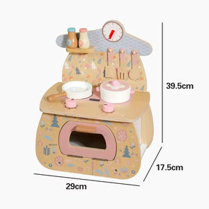 Shine Pep SPW-054FW – Jouet de cuisine interactif en bois coloré pour enfants, simulateur de cuisinière, pour tout-petits - Product Image 5