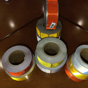 Công nghiệp băng phản chiếu, cường độ cao + màu đỏ in ấn giao thông cảnh báo dấu hiệu xe tải vật liệu phản chiếu - Product Image 5