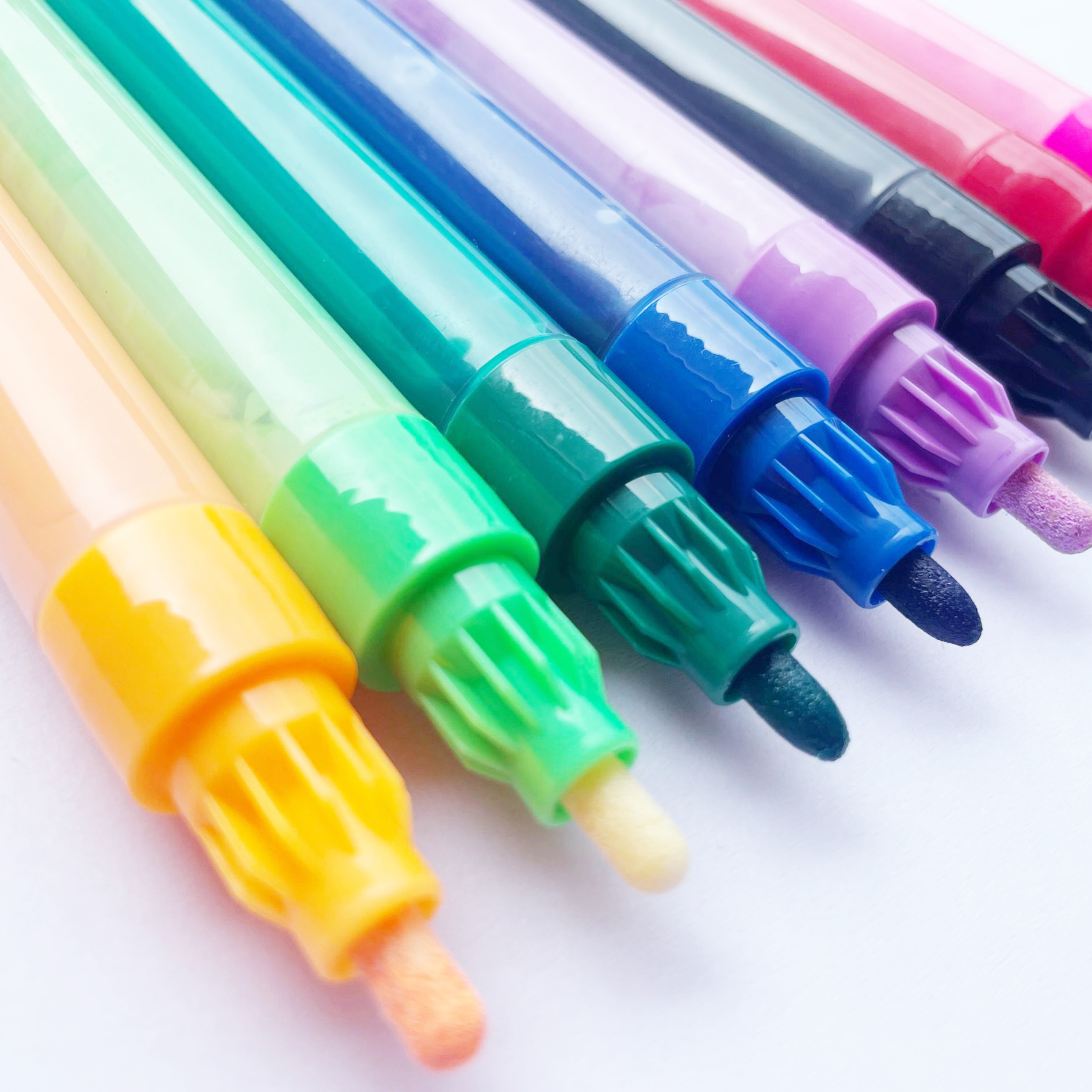 Жидкий Мел маркер для доски знак маркера окна 15 мм Sqr наконечником 8 шт. разноцветные