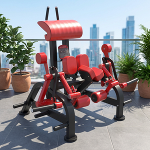 Máquina comercial de acero para flexiones de piernas en rodillas, entrenador de isquiotibiales de alta resistencia, para gimnasios profesionales y culturismo. - Product Image 1