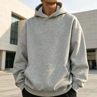 Sweat-shirt LOGO en coton et polyester, coupe ample, personnalisable, pour homme, style rétro.