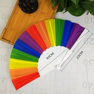 Fun Customizable Logo Handmade <b>Plastic</b> Fan Eco-Friendly Classic Business Gift DIY Creative Design - Product Image 3