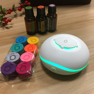 Diffuseur USB de parfum à <span class=keywords><strong>huile</strong></span> <span class=keywords><strong>essentielle</strong></span> pure avec batterie intégrée, piles incluses pour l'aromathérapie en voiture et en voyage - <span class=keywords><strong>DoTERRA</strong></span> - Product Image 2
