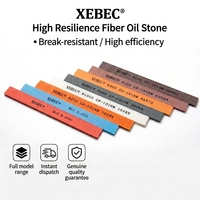 Piedra de Fibra Cerámica Xebec Original de Japón para Pulido de Moldes de Precisión, Herramienta Abrasiva para Desbarbado, Grano de Alta Calidad