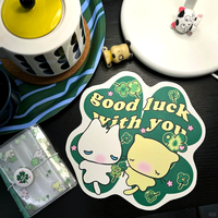 Tapis de souris de jeu anime personnalisé de haute qualité, tapis de bureau PC carré en tissu avec surface cousue et logo par sublimation