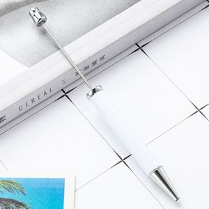 Bolígrafos de Aluminio Blancos para Sublimación, Personalizables con Cuentas, para Regalos de Oficina y Escuela, Bolígrafos DIY para Pequeñas Empresas - Product Image 3