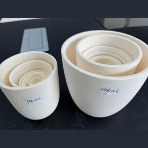 Hoch temperatur 1500-1800 ℃ Aluminium oxid Keramik Korund Tiegel 99% Al2O3 Industrie keramik stäbe zum Golds chmelzen - Product Image 6