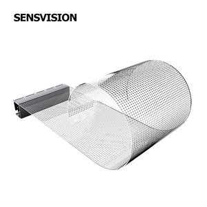 Led phim màn hình kỹ thuật số signae quảng cáo linh hoạt hiển thị trong suốt P4 cho trong nhà showroom chăm sóc sức khỏe quảng cáo vị trí - Product Image 3