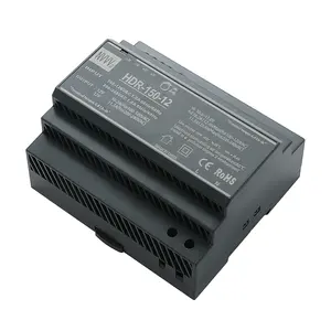 HDR-150-12 HDR serisi Ac Dc Ultra ince Din ray güç kaynağı HDR-150 150W 5V/12V/24V anahtarlama güç kaynağı smps