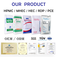 Hydroxypropylméthylcellulose HPMC Haute pureté 100% Poudre blanche, Haute rétention d'eau, Bon épaississant pour le mastic et les mortiers