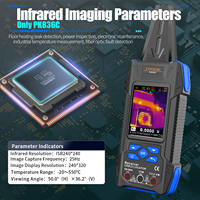 i-POOK PK86B/C Kamera Pencitraan Termal Multimeter Digital Pencari Kerusakan Visual Serat Optik IP65