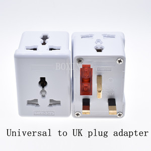 Adaptateur de prise de voyage universel vers UK US EU AU CN vers UK Singapore Malaysia Plug Fusible 13A intégré - Product Image 3
