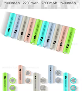 Batterie lithium-ion cylindrique rechargeable 18650 Roofer 3,7 V 2000 mAh-2600 mAh haute capacité pour les appareils à forte consommation - Product Image 2