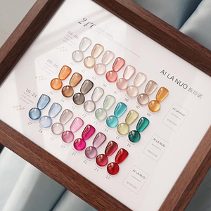 AILANUO เจลทาเล็บแม่เหล็กแบบตาแมว 24 สี ลอกออกได้ด้วยการแช่ ใช้กับหลอด UV/LED ติดทนนาน เงางาม ออกแบบแบรนด์ของคุณเอง เจลที่สามารถอบด้วยแสง UV ได้ - Product Image 3