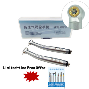 Cao cấp zhunran K5 tốc độ cao nha khoa tuabin tay khoan LED ánh sáng 4 lỗ khớp nối nhanh chóng điện cao vòng bi gốm CE - Product Image 2