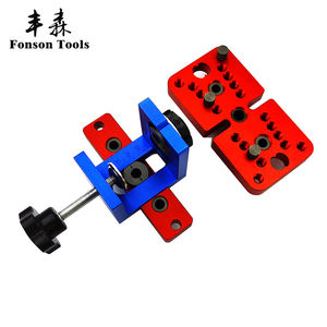 3 en 1 gabarit de goujons réglable trou de poche gabarit guide de perçage localisateur pour joints en bois échelle de marquage laser de précision - Product Image 4