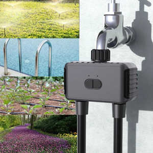 Temporizador de Riego Automático y Manual, Controlador de Riego por Goteo WiFi a Prueba de Agua para Jardín y Patio - Product Image 2