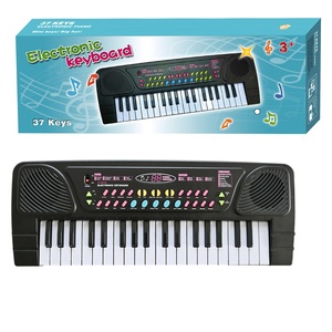 Teclado Digital <span class=keywords><strong>de</strong></span> Simulación DWI Dowellin <span class=keywords><strong>de</strong></span> 37 Teclas, <span class=keywords><strong>Piano</strong></span> Electrónico con Micrófono, Instrumento Musical <span class=keywords><strong>de</strong></span> Juguete - Product Image 1