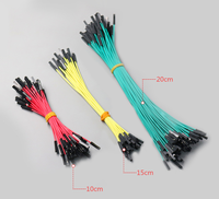 Câble électrique personnalisé Bulkbuy Dupont UL1007 22AWG avec pas de 1,0 mm et faisceau de câbles à deux connecteurs noirs