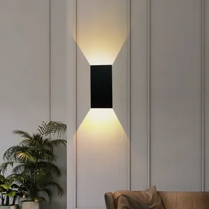 Buiten Waterdichte Wandlamp Indoor Slaapkamer Bedsider Op En Neer Verlichting Moderne Led Wandlamp