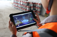 10,1 ''nueva tableta Industrial profesional Android 14,0 OS procesador Octa Core impermeable a prueba de golpes pantalla capacitiva IPS