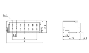 ชุดสายเคเบิลแบบกำหนดเองพร้อมขั้วต่อ <span class=keywords><strong>JST</strong></span> SH1.0 MM และชุดสายไฟ - Product Image 5