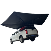 Tente d'été pliable en forme d'éventail à 270 degrés pour camping en plein air, pare-soleil pour SUV et pick-up, résistante à la pluie