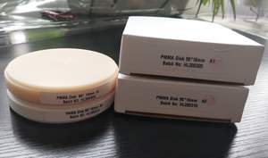 Materiali dentali di alta qualità 98mm Cad Cam materiale di fresatura monostrato <span class=keywords><strong>PMMA</strong></span> Block 10-2mm per laboratorio odontotecnico - Product Image 3