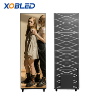 Écran d'affichage LED intelligent P2.5 P2 P1.86 P1.538, affiche publicitaire numérique sur pied, affichage LED intérieur Full HD