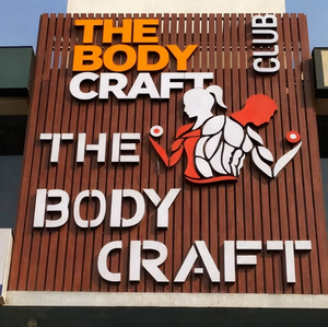 Tùy chỉnh 3D thư kênh signage cho kinh doanh ngoài trời xây dựng cho công ty chiếu sáng trang trí nội thất biến áp cung cấp điện - Product Image 6