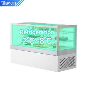 Vitrina Refrigerada para Pasteles Estilo Assic, Refrigerador de Vidrio Personalizado al por Mayor para Panadería Tradicional - Product Image 5