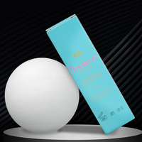 Boîte d'emballage cosmétique personnalisée en carton blanc rectangulaire avec couvercle rabattable, imprimée en rose et bleu, vente en gros